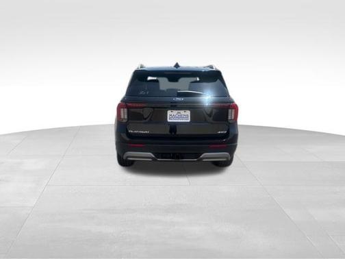 Black Metallic 2026 Ford Explorer Platinum
