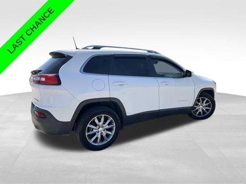 Bright White Clearcoat 2018 Jeep Cherokee Limited
