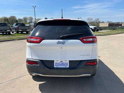 Bright White Clearcoat 2018 Jeep Cherokee Limited