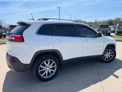 Bright White Clearcoat 2018 Jeep Cherokee Limited