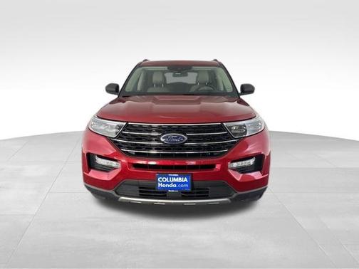 Red Metallic 2021 Ford Explorer XLT