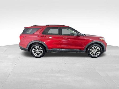 Red Metallic 2021 Ford Explorer XLT