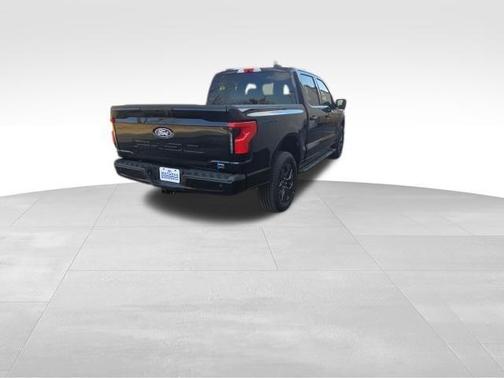 Black Metallic 2025 Ford F-150 Lightning Flash
