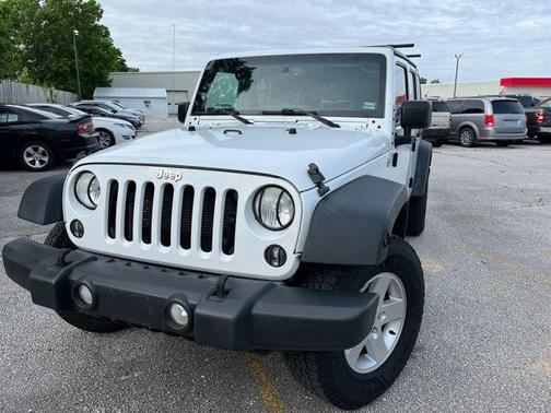 Bright White Clearcoat 2015 Jeep Wrangler Unlimited Sport