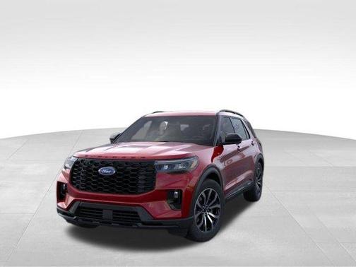 Red Metallic 2026 Ford Explorer ST-Line