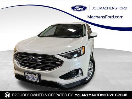 White Metallic 2022 Ford Edge SEL