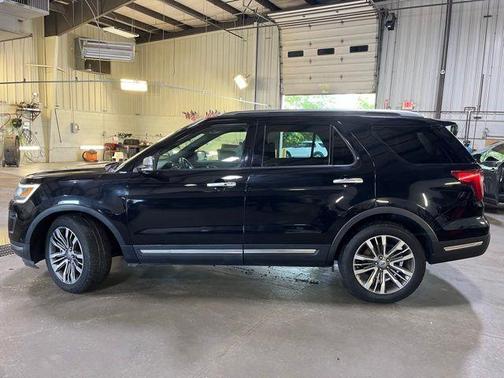 Shadow Black 2018 Ford Explorer Platinum