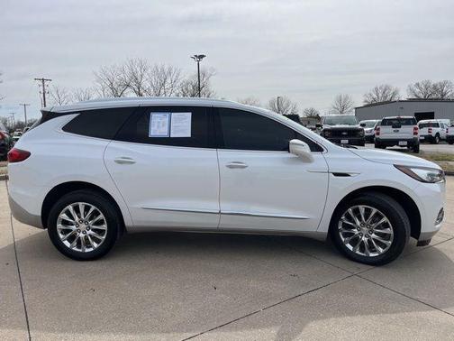 White Frost Tri-Coat 2021 Buick Enclave Premium