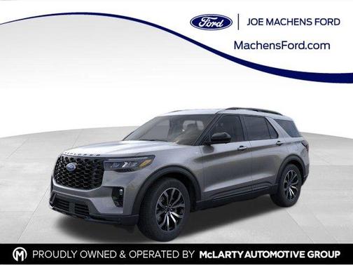 Gray Metallic 2026 Ford Explorer ST-Line