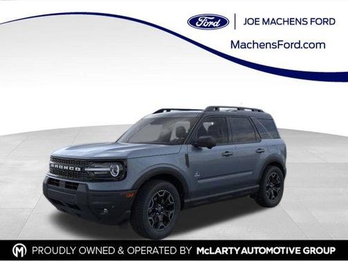 Azure Gray Metallic 2025 Ford Bronco Sport Outer Banks