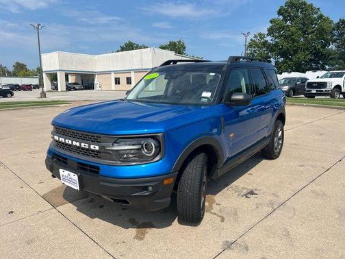 Blue Metallic 2022 Ford Bronco Sport Badlands