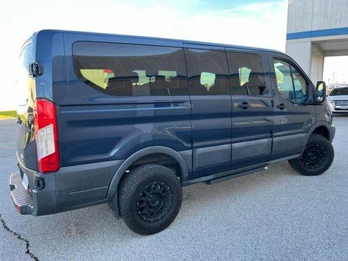 Blue 2017 Ford Transit-150 XLT