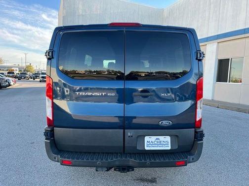 Blue 2017 Ford Transit-150 XLT