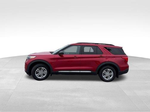 Red Metallic 2024 Ford Explorer XLT