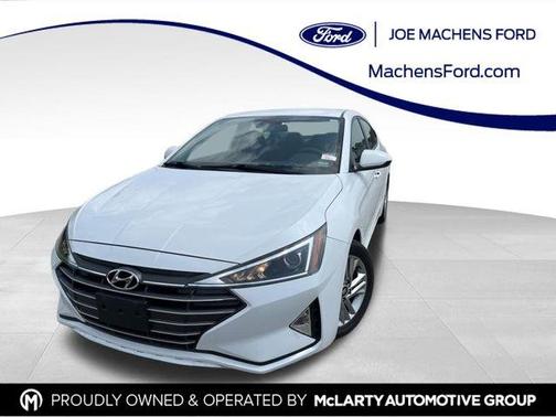 Quartz White Pearl 2020 Hyundai ELANTRA SEL