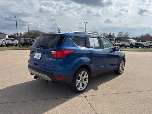 Lightning Blue 2019 Ford Escape Titanium