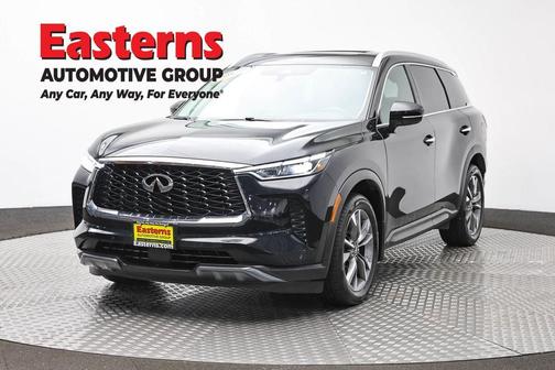 Mineral Black 2022 INFINITI QX60 Luxe