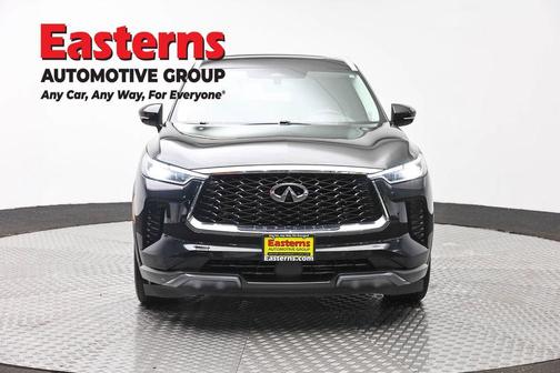 Mineral Black 2022 INFINITI QX60 Luxe