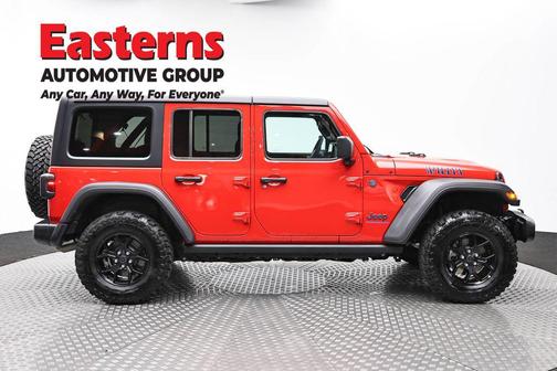Firecracker Red Clearcoat 2025 Jeep Wrangler 4xe Sport
