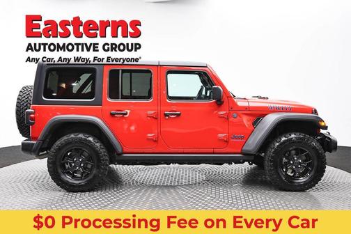 Firecracker Red Clearcoat 2025 Jeep Wrangler 4xe Sport