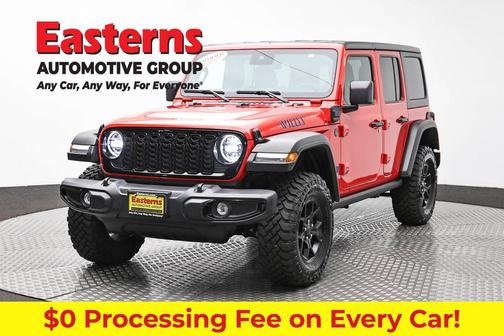 Firecracker Red Clearcoat 2025 Jeep Wrangler 4xe Sport