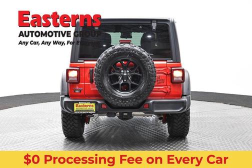 Firecracker Red Clearcoat 2025 Jeep Wrangler 4xe Sport