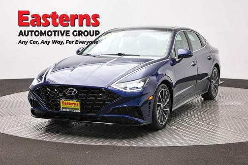 Stormy Blue 2021 Hyundai SONATA Limited