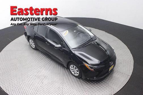 Midnight Black Metallic 2025 Toyota Corolla LE