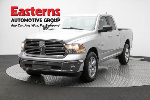 Bright Silver Clearcoat Metallic 2017 RAM 1500 Big Horn