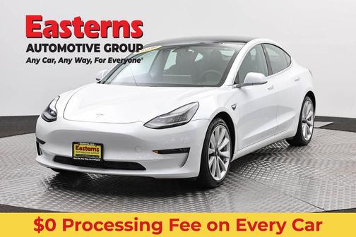 White 2020 Tesla Model 3 Performance