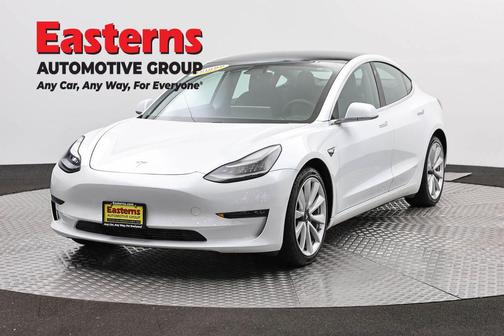 White 2020 Tesla Model 3 Performance