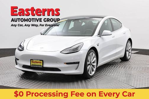 White 2020 Tesla Model 3 Performance