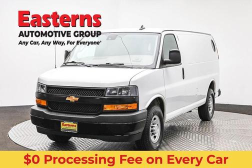 Summit White 2021 Chevrolet Express 3500 Work Van