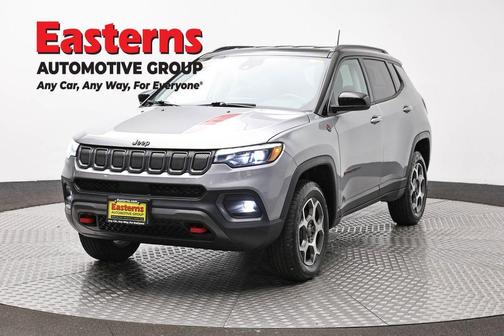 Billet Silver Metallic Clearcoat 2022 Jeep Compass Trailhawk