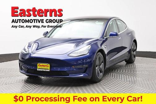 Blue 2018 Tesla Model 3 Long Range