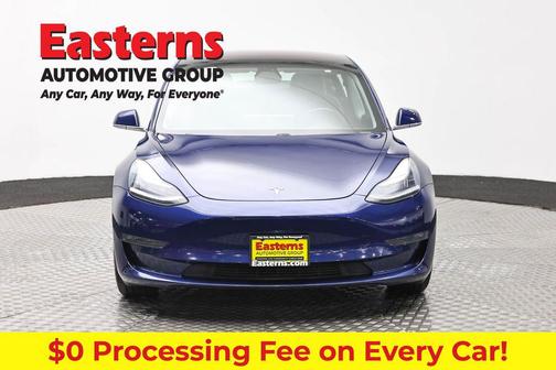 Blue 2018 Tesla Model 3 Long Range