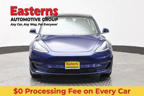 Blue 2018 Tesla Model 3 Long Range