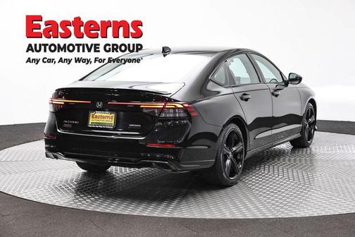 Black 2025 Honda Accord Hybrid Sport-L