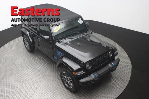 Black Clearcoat 2024 Jeep Wrangler 4xe Sport
