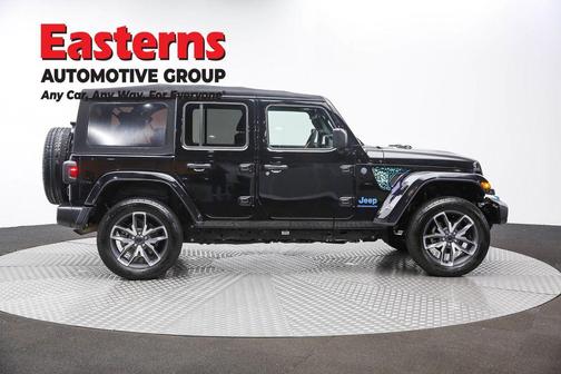 Black Clearcoat 2024 Jeep Wrangler 4xe Sport