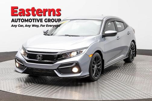 Gray 2021 Honda Civic Sport