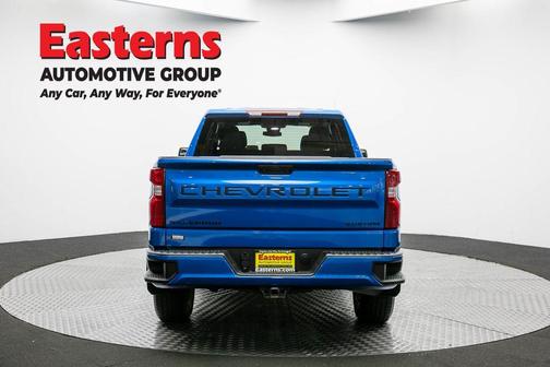 Glacier Blue Metallic 2024 Chevrolet Silverado 1500 Custom