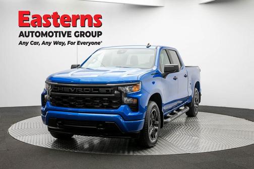 Glacier Blue Metallic 2024 Chevrolet Silverado 1500 Custom