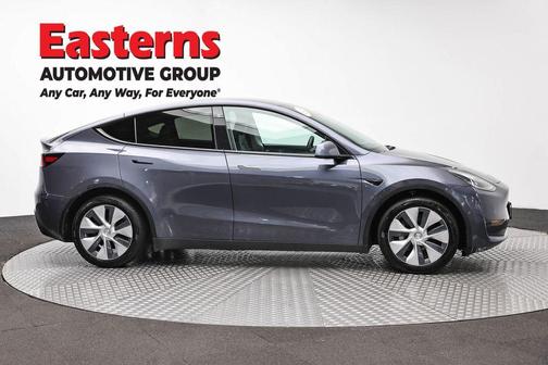 Gray 2021 Tesla Model Y Long Range