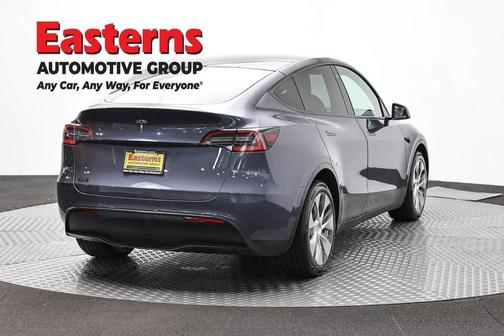 Gray 2021 Tesla Model Y Long Range