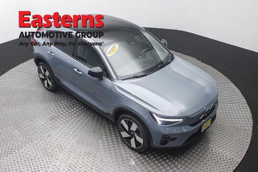 Gray 2023 Volvo C40 Recharge Pure Electric Twin Ultimate