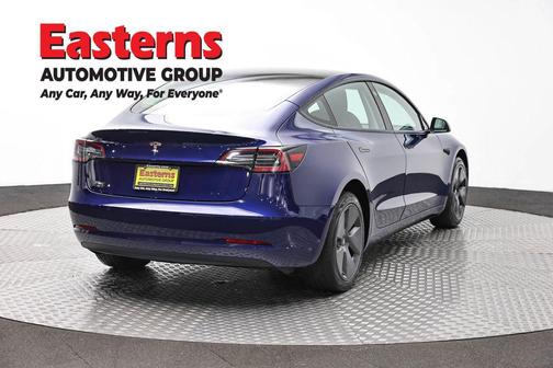 Blue 2021 Tesla Model 3 Standard Range Plus