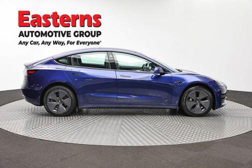 Blue 2021 Tesla Model 3 Standard Range Plus