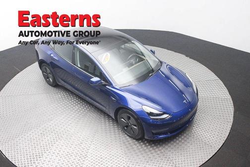 Blue 2021 Tesla Model 3 Standard Range Plus