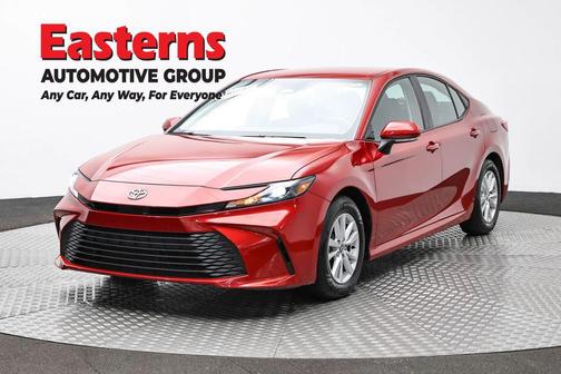 Red 2025 Toyota Camry LE